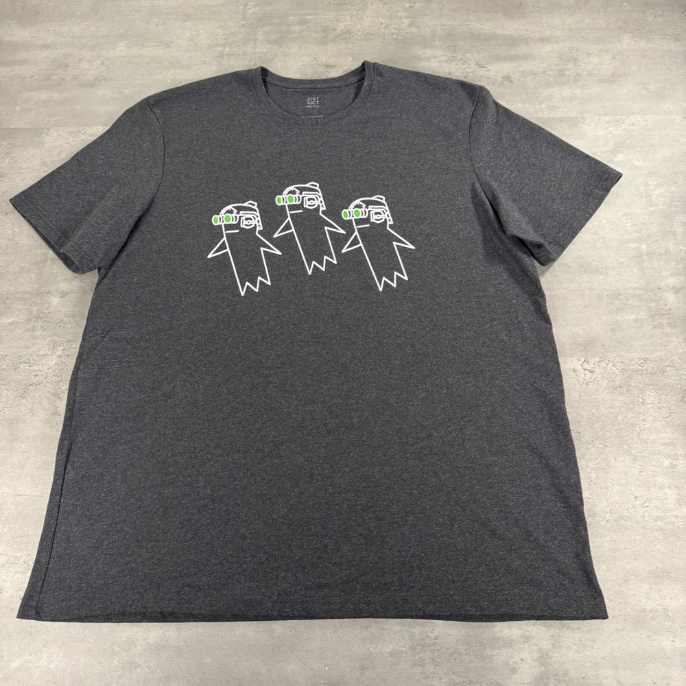 Superior Defense Game Over TShirt 2XL XXL Gray Special Forces Black Ops Military